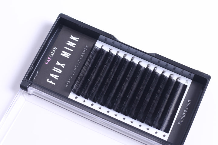 MIXED TRAY Faux Mink Individual Volume Lashes Plus (0.05)