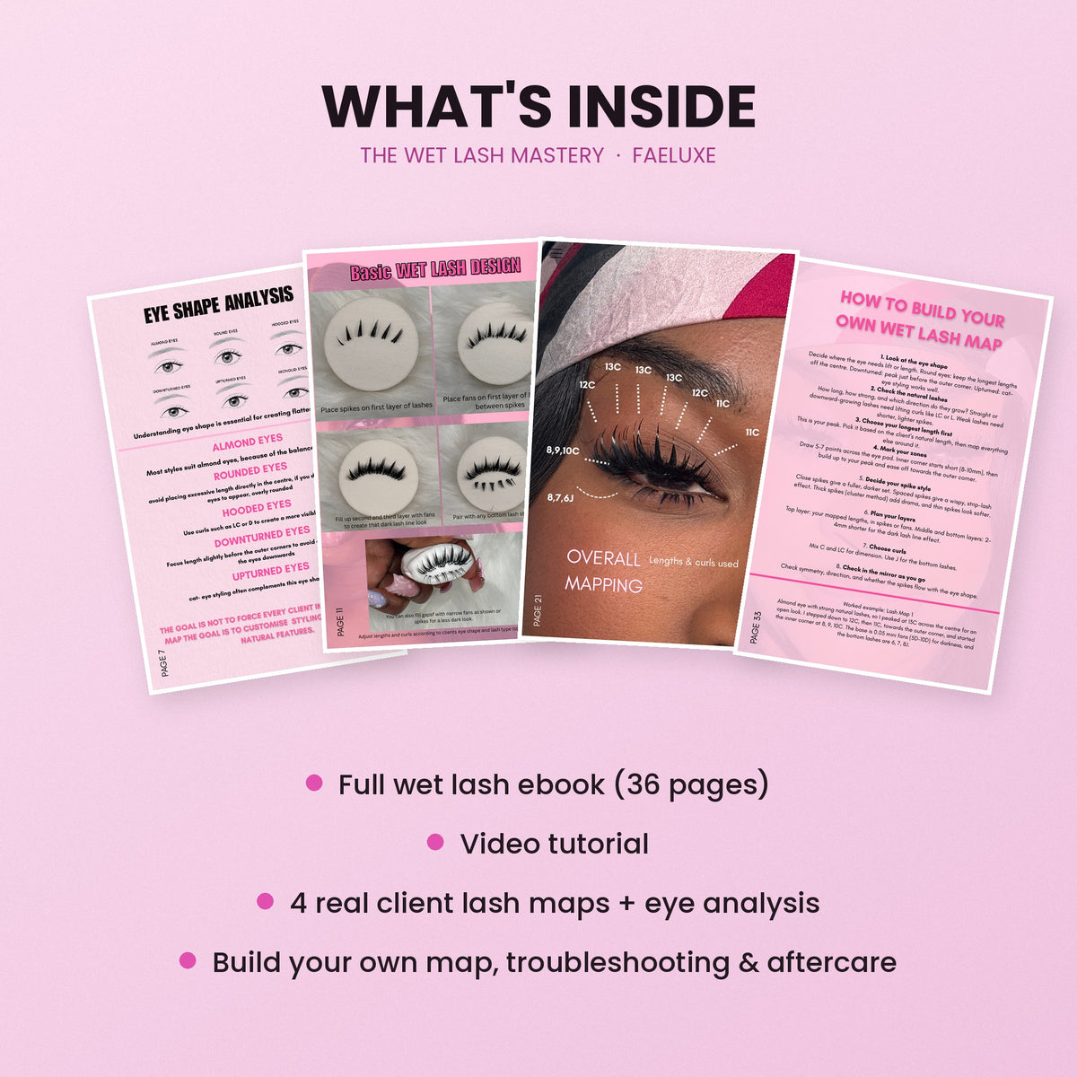 Wet Lash Mastery Guide – Ebook, Video & Lash Maps.