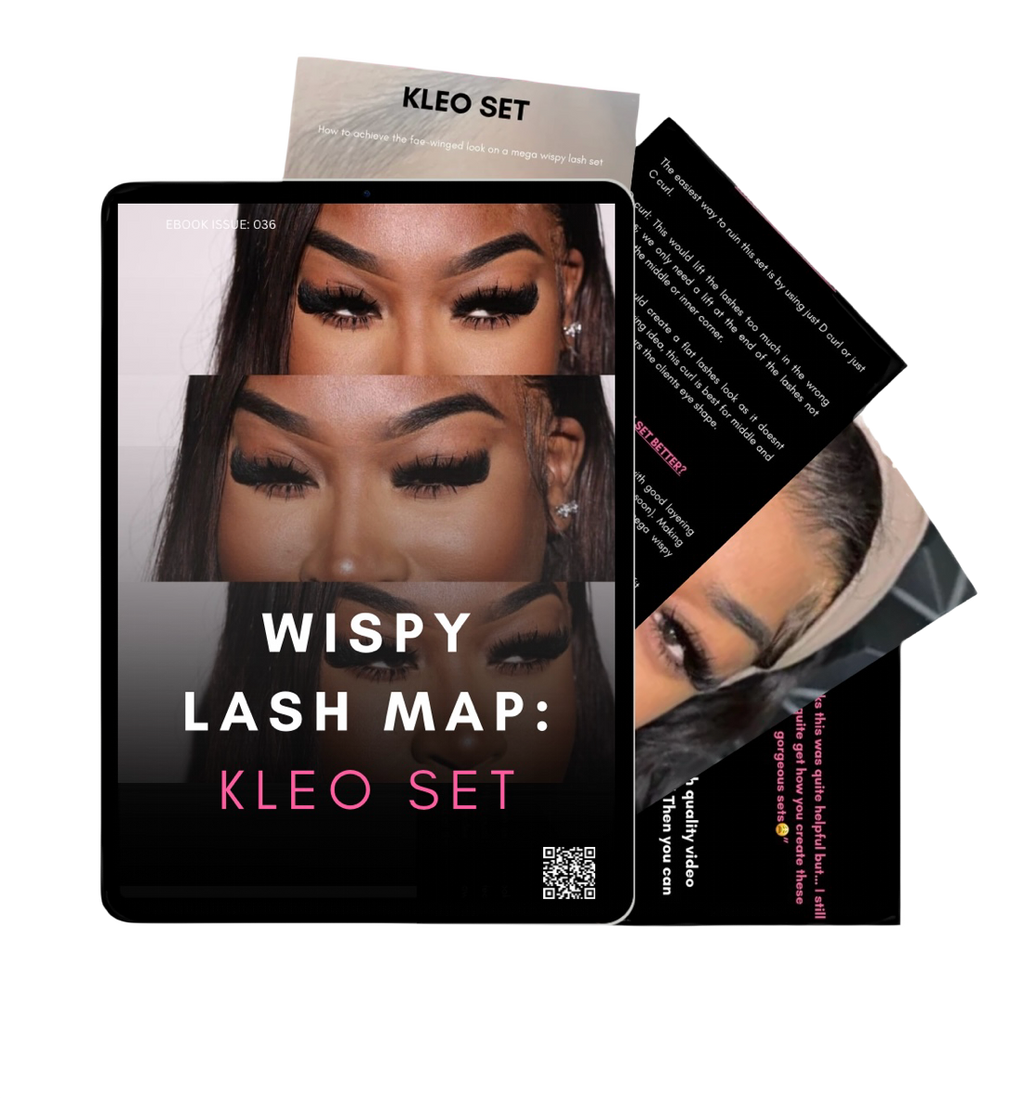 WISPY LASH MAP - DESIGN 4 (Including Mini Video Clip Tutorial)
